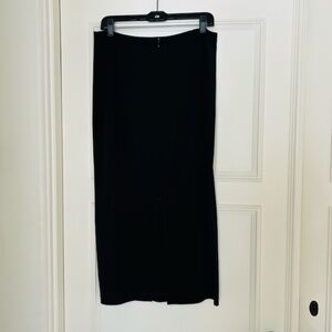 90s Ann Demeulemeester Archival Slit Skirt – Size 42 🖤